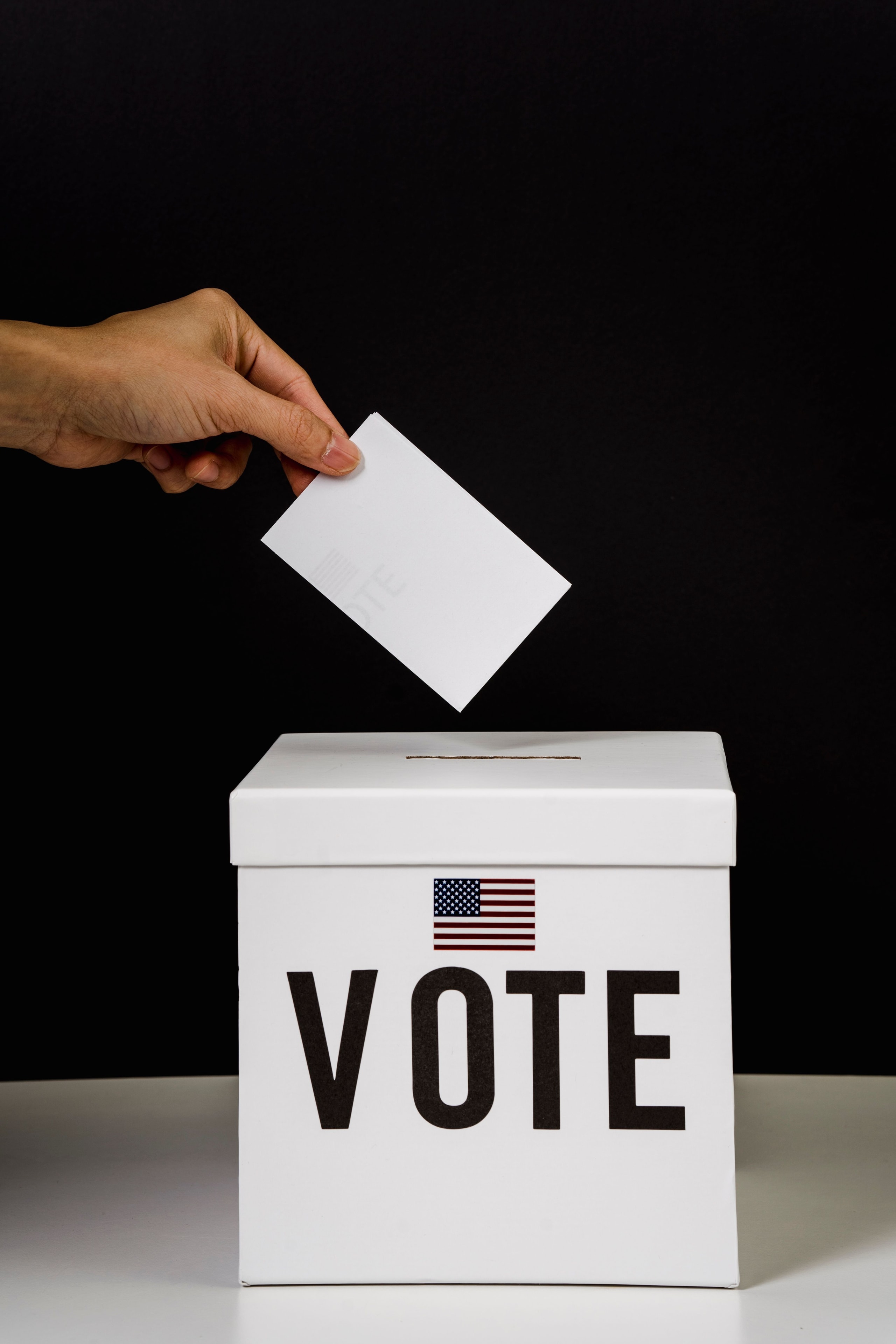 Ballot box — vote for Brent DeHart for Independence City Council